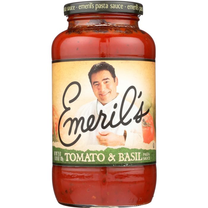 EMERILS: Sauce Psta Ital Tmo & Basil, 25 oz