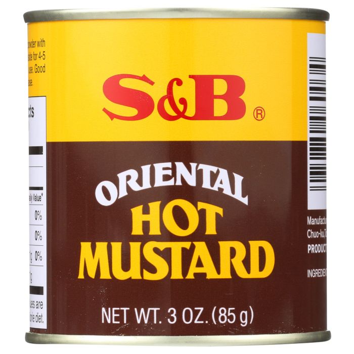 S & B: Oriental Hot Mustard Powder, 3 oz