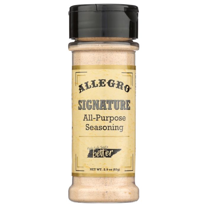 ALLEGRO: Signature All-Purpose Seasoning, 2.9 oz
