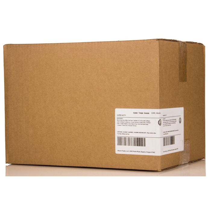 GOLDEN TEMPLE: Natural Super Nutty Granola, 25 Lb