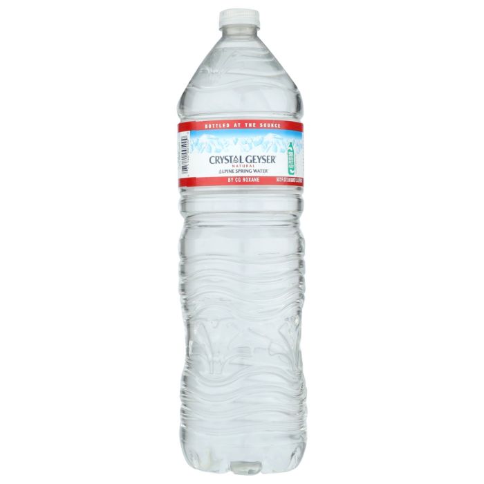CRYSTAL GEYSER: Natural Alpine Spring Water, 1.5 lt