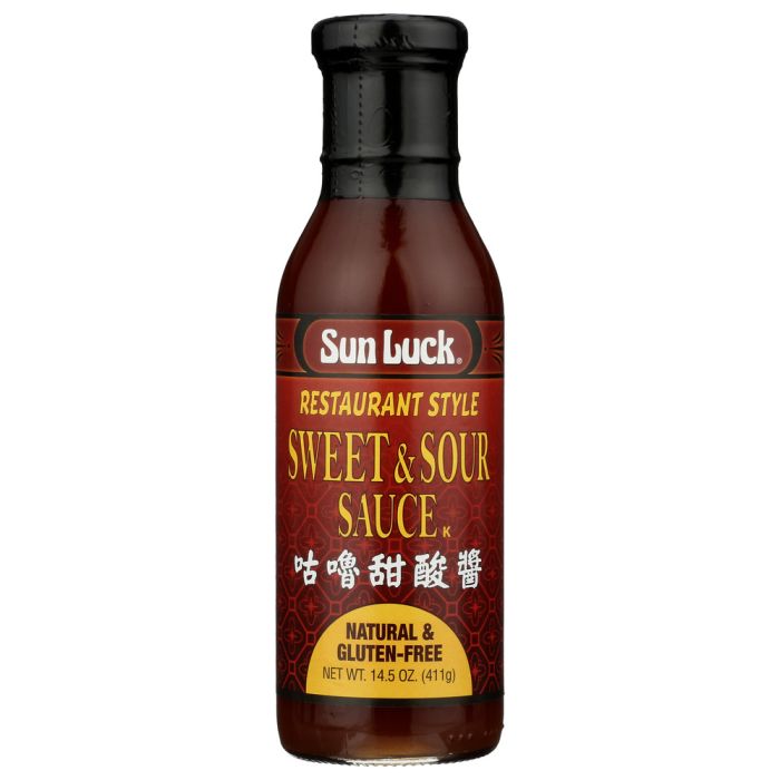 SUN LUCK: Sweet & Sour Restaurant Sauce, 14.5 oz