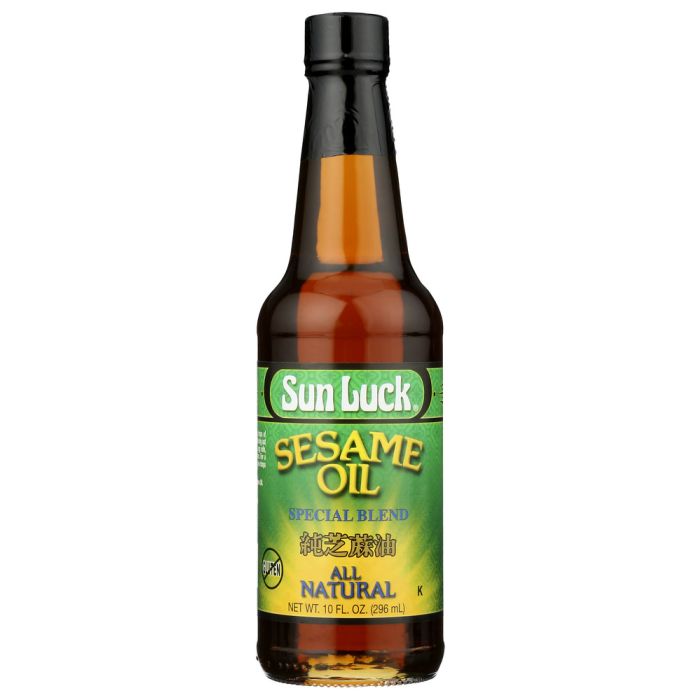 SUN LUCK: Pure Sesame Oil, 10 oz