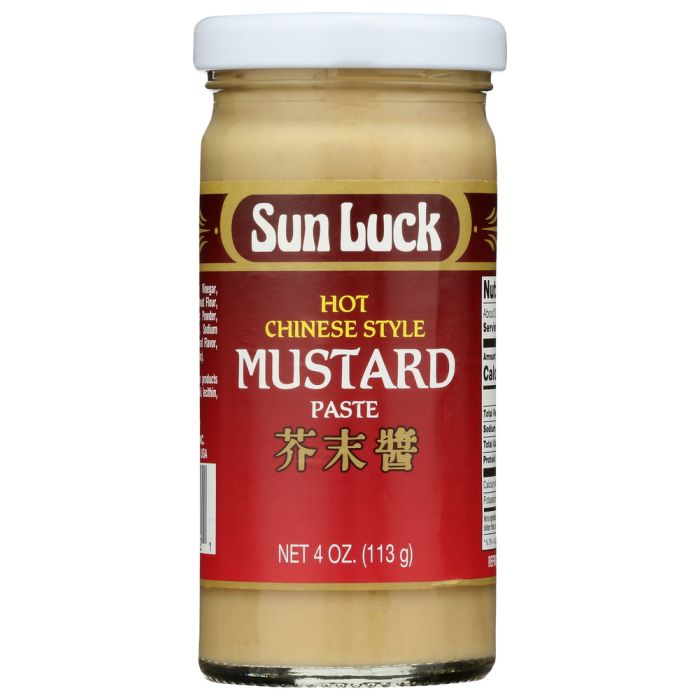 SUN LUCK: Hot Mustard Paste, 4 oz