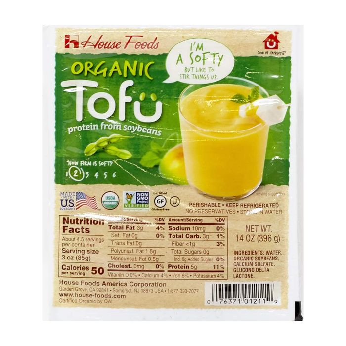 HOUSE FOODS: Organic Tofu Soft, 14 oz