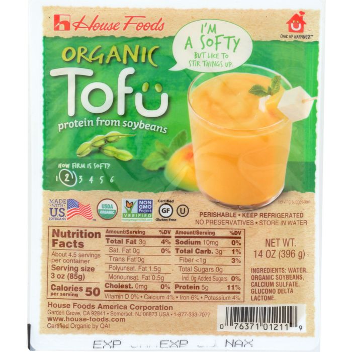 HOUSE FOODS: Organic Tofu Soft, 14 oz