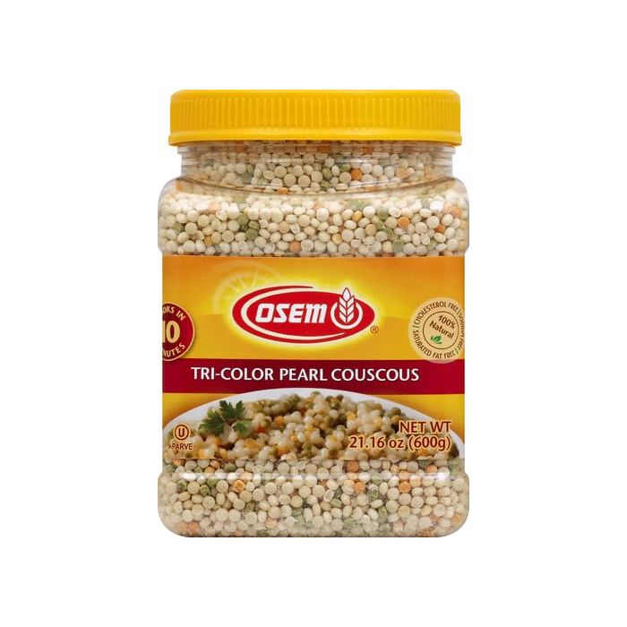 OSEM: Tri Color Pearl Couscous, 21.16 oz