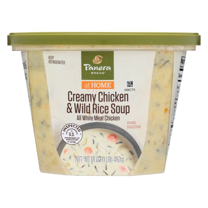 PANERA BREAD: Creamy Chicken & Wild Rice Soup, 16 oz