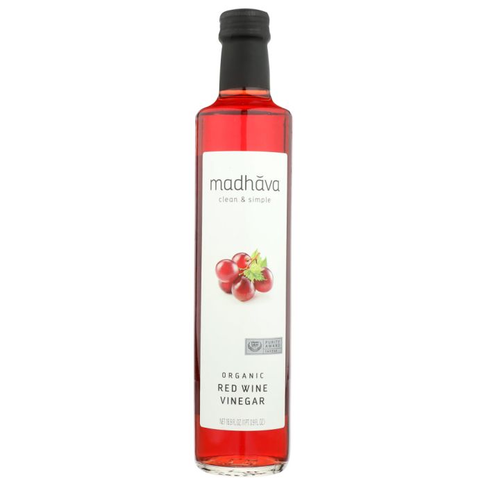 MADHAVA: Red Wine Vinegar, 500 ml