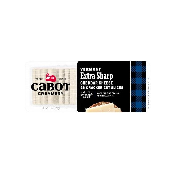 CABOT: Extra Sharp Cheddar Cheese Cracker Cuts, 7 oz