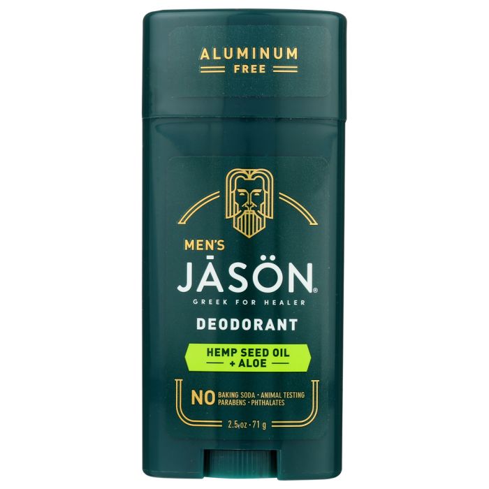 JASON: Hemp Seed Oil & Aloe Deodorant Stick, 2.5 oz