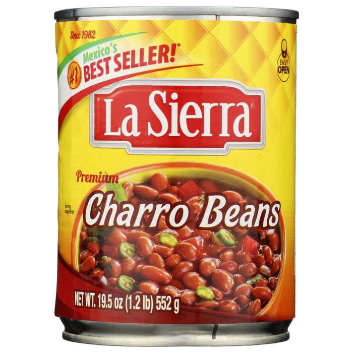 LA SIERRA: Beans Charro Whole, 19.5 OZ