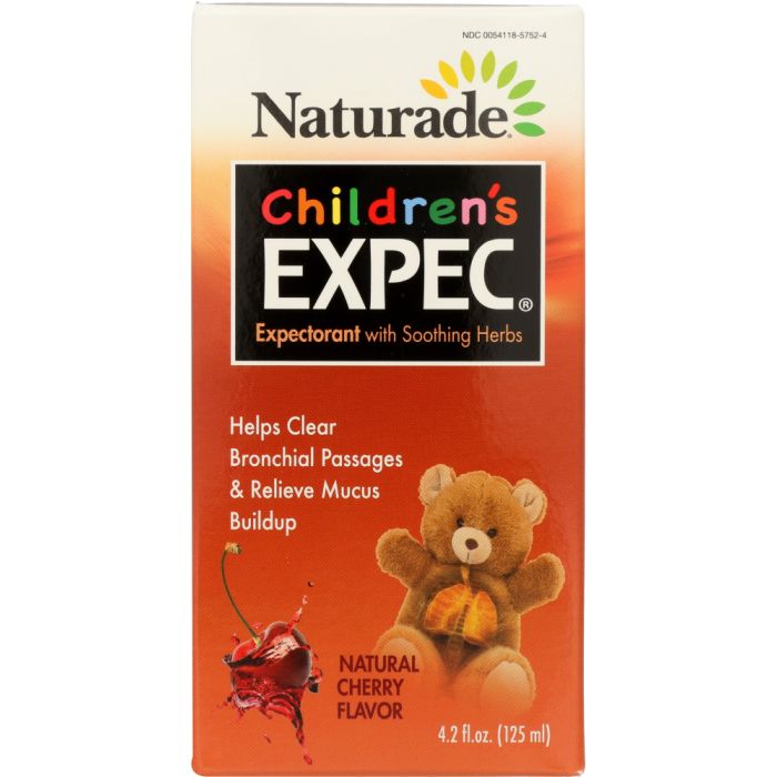 NATURADE: Childrens Expec Cough Syrup Cherry Flavor, 4.2 oz
