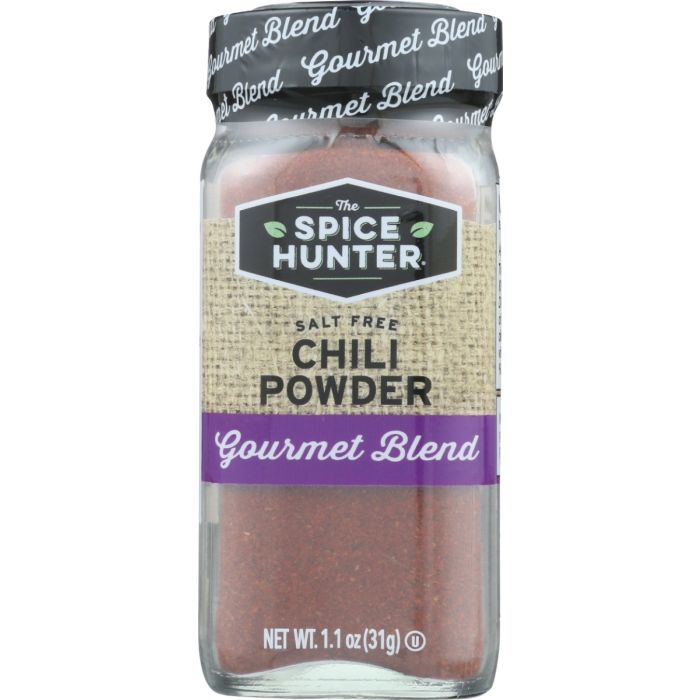THE SPICE HUNTER: Salt Free Chili Powder Gourmet Blend, 1.1 oz