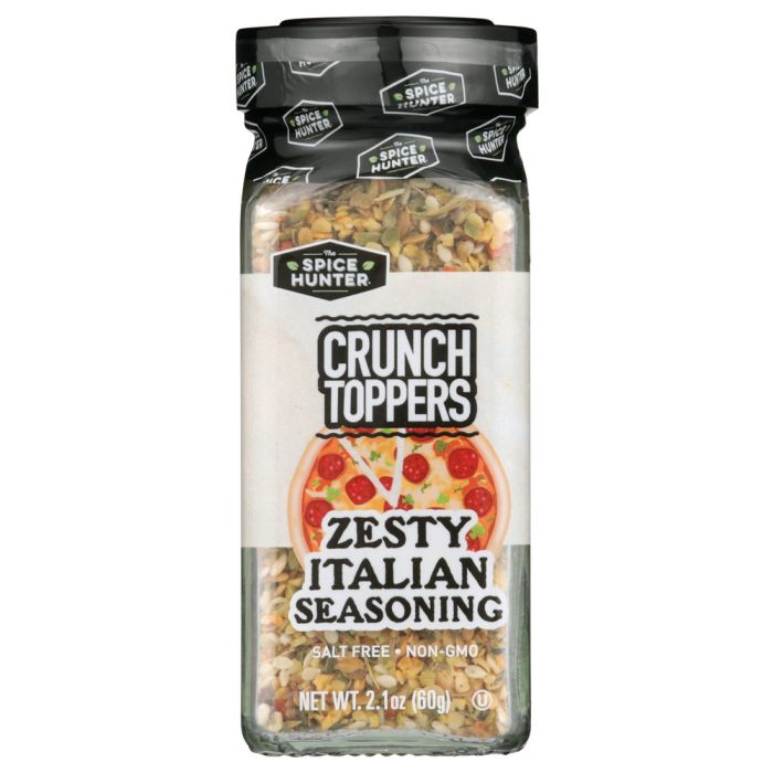 SPICE HUNTER: Ssnng Zesty Italian Crnch, 2.1 OZ