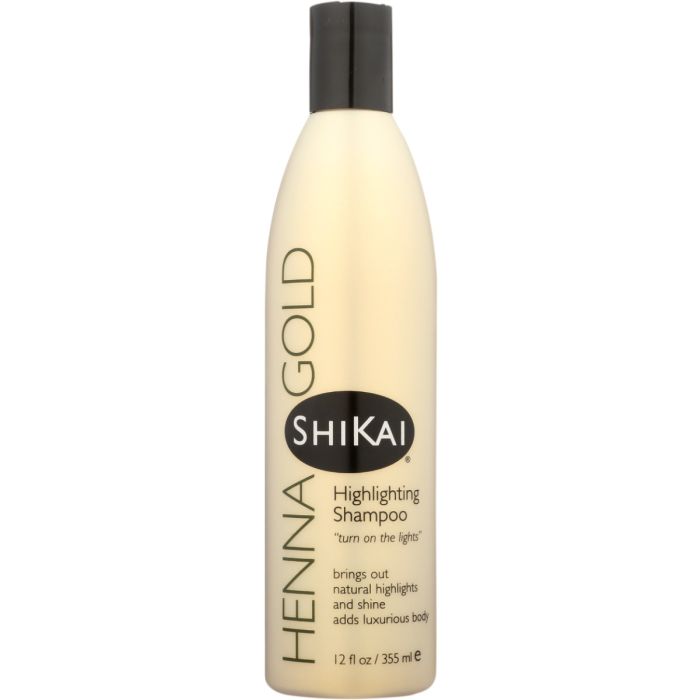 SHIKAI: Henna Gold Highlighting Shampoo ,12 Oz