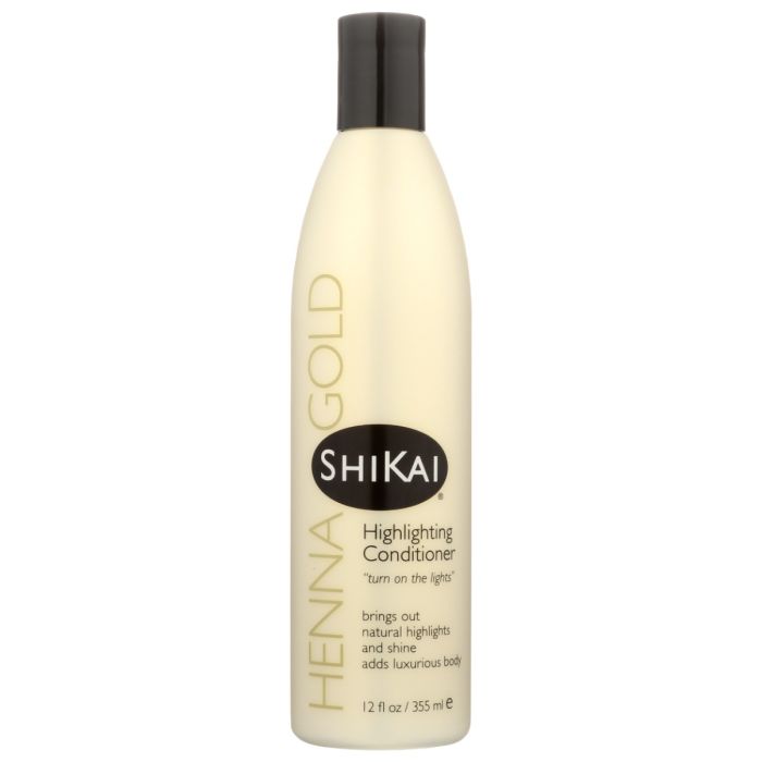 SHIKAI: Henna Gold Highlighting Conditioner, 12 Oz