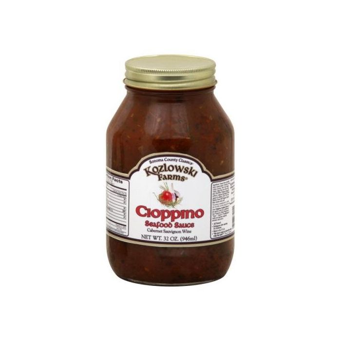 KOZLOWSKI FARMS: Sauce Seafood Cioppino, 32 fo