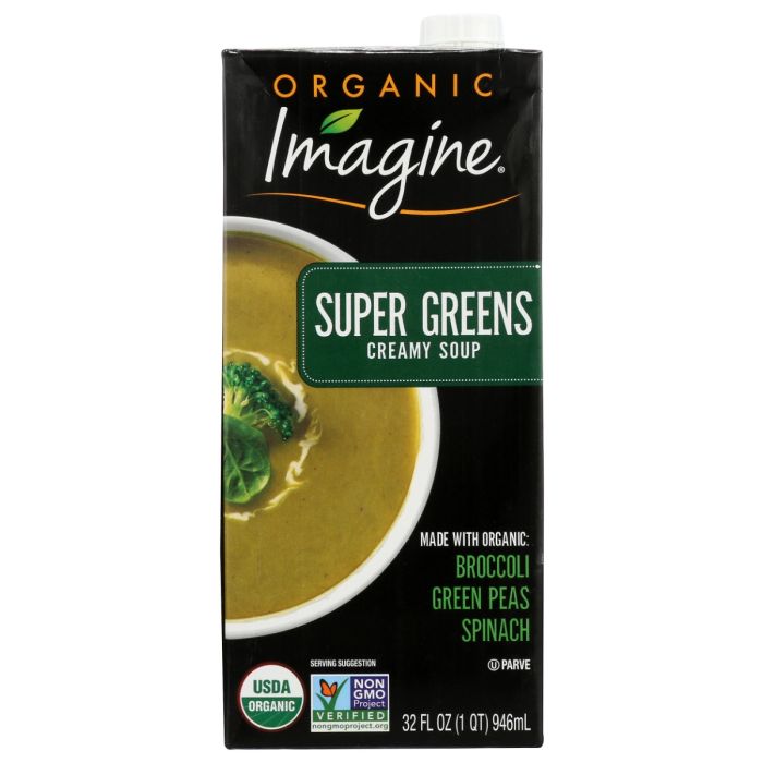 IMAGINE: Organic Super Greens Creamy Soup, 32 oz