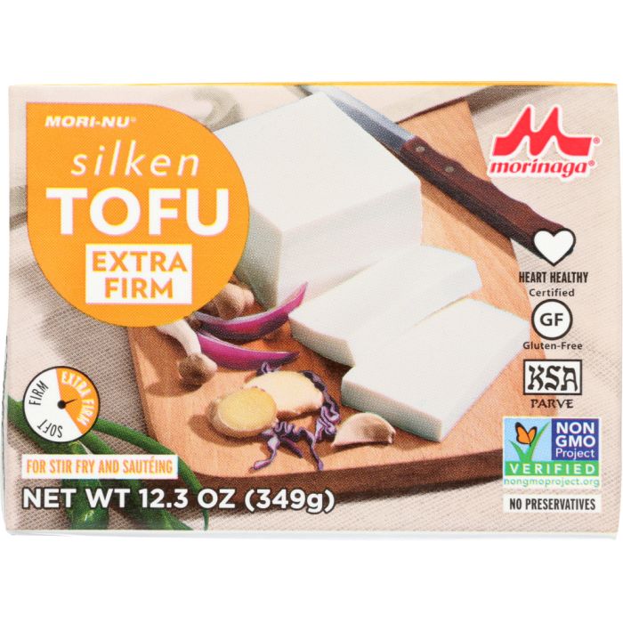 MORI-NU: Extra Firm Silken Tofu, 12.3 oz