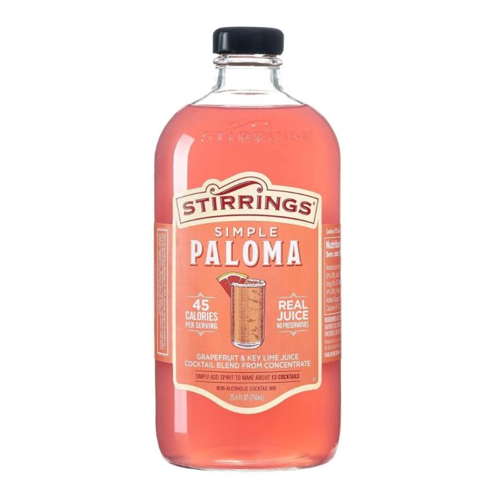 STIRRINGS: Paloma Cocktail Mix, 25.4 fo