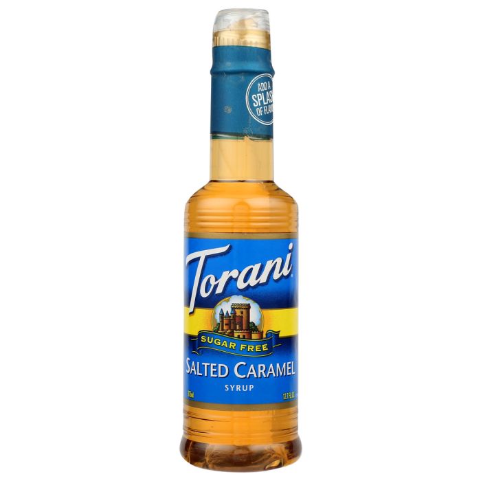 TORANI: Salted Caramel Syrup Sugar Free, 12.7 oz