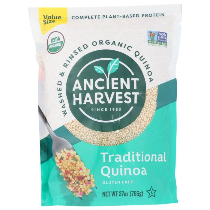 ANCIENT HARVEST: Traditional Quinoa, 27 oz