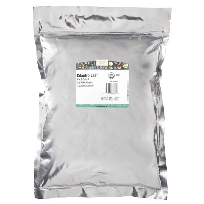 FRONTIER HERB: Organic Cilantro Leaf, 16 oz