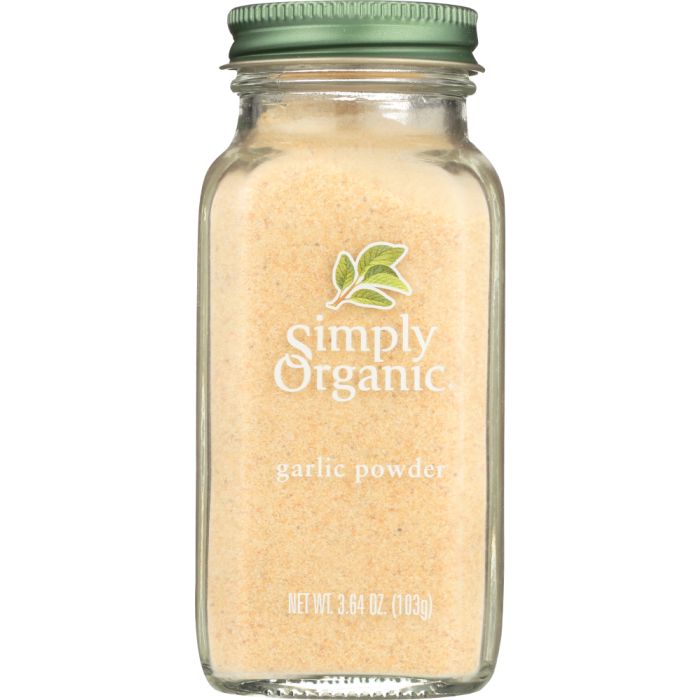 SIMPLY ORGANIC: Garlic Powder, 3.64 Oz