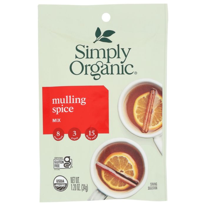 SIMPLY ORGANIC: Mulling Spice Mix, 1.2 oz