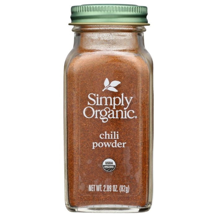 SIMPLY ORGANIC: Chili Powder Organic, 2.89 oz