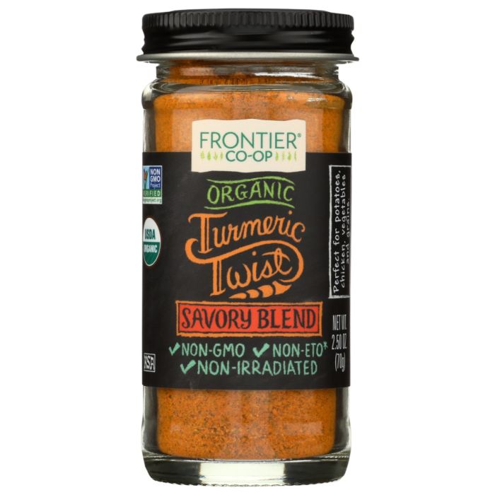 FRONTIER HERB: Turmeric Blend Savory Organic, 2.5 oz