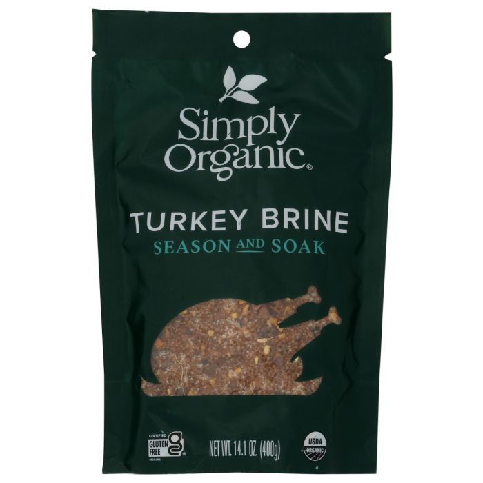 SIMPLY ORGANIC: Turkey Brine Seasoning, 14.1 oz