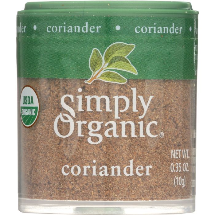 SIMPLY ORGANIC: Mini Coriander Seed Ground Organic, .35 oz