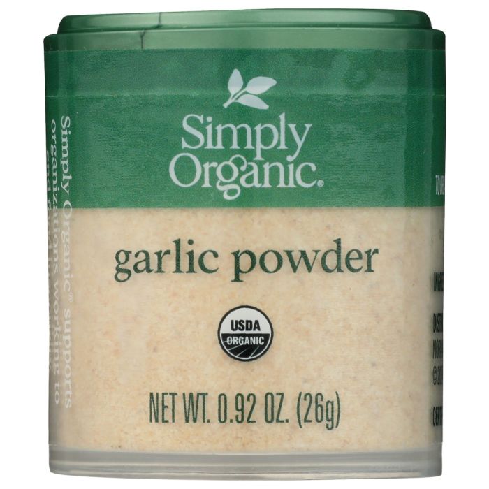 SIMPLY ORGANIC: Mini Garlic Powder, .92 oz