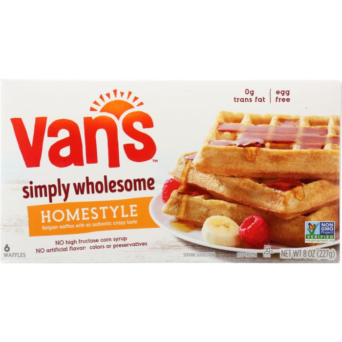 VANS: Homestyle Belgian Waffles, 8 oz