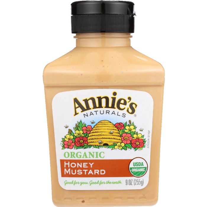 ANNIES HOMEGROWN: Organic Honey Mustard, 9 oz