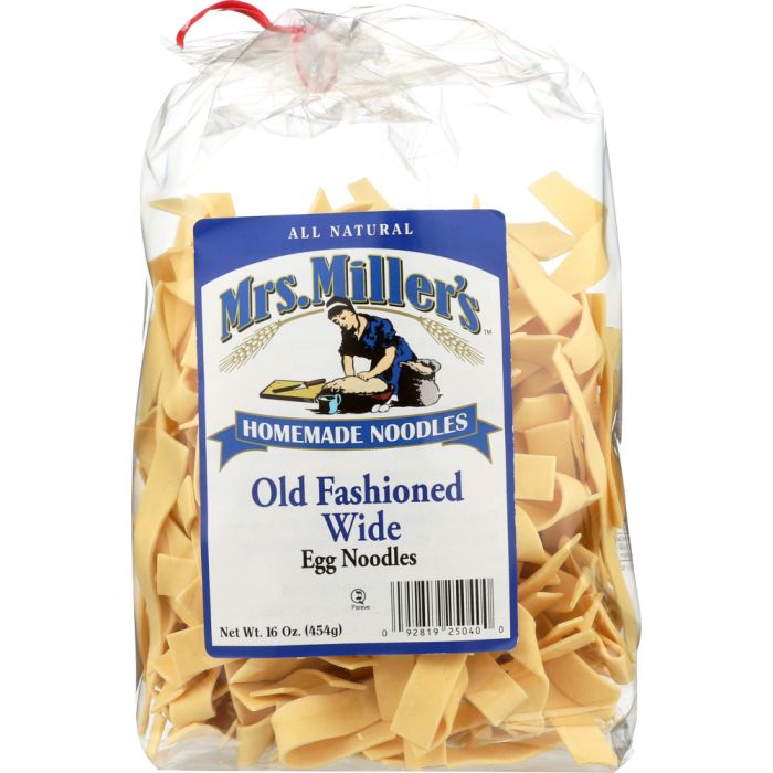 MRS. MILLER'S: Old Fashioned Wide Egg Noodles, 16 oz