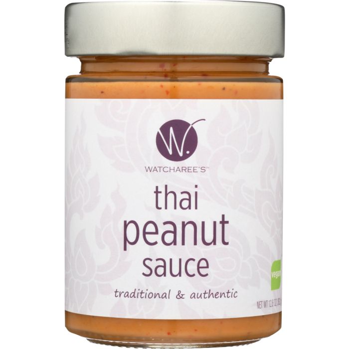 WATCHAREES: Sauce Thai Peanut, 12.8 oz