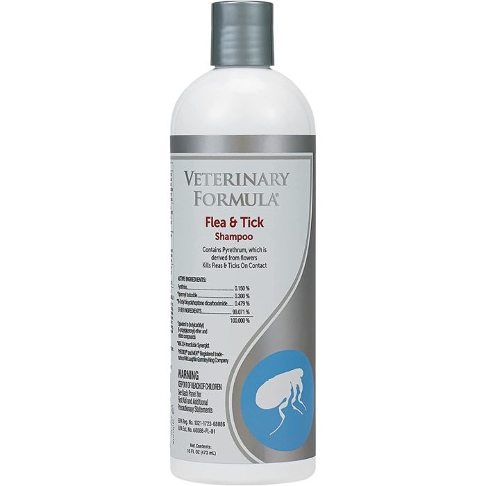 VETERINARY FORMULA CLINICAL CARE: Shampoo Flea & Tick, 16 oz
