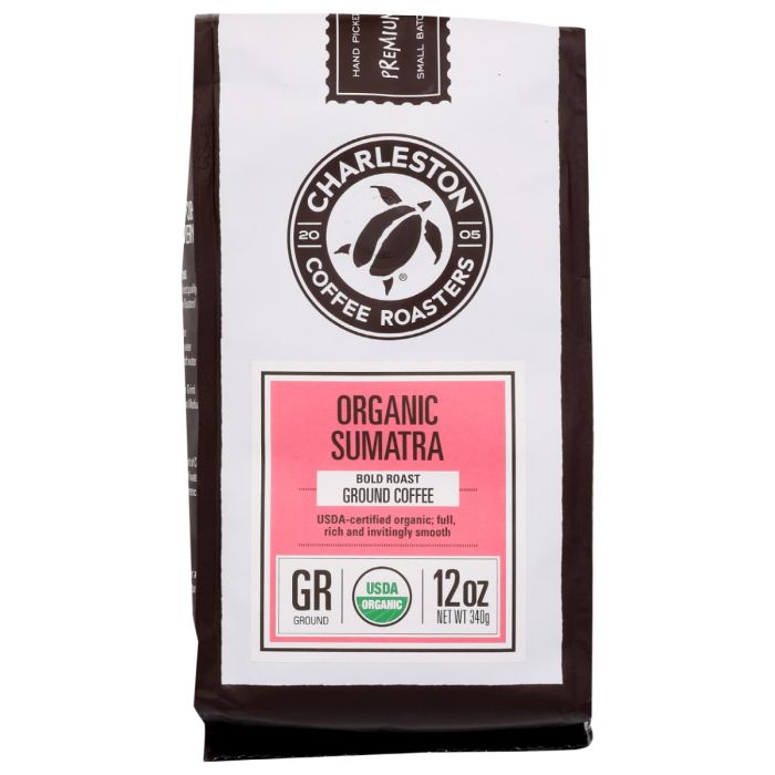 CHARLESTON COFFEE ROASTER: Sumatra Coffee, 12 oz