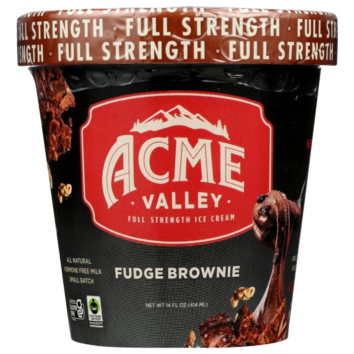 ACME VALLEY: Ice Cream Fudge Brownie, 14 oz