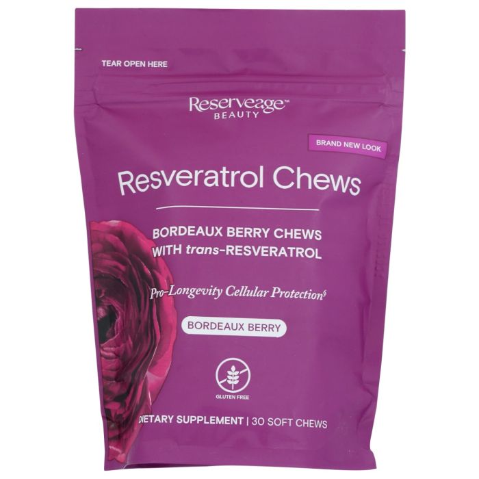 RESERVEAGE: Resveratrol Chew Berry, 30 EA