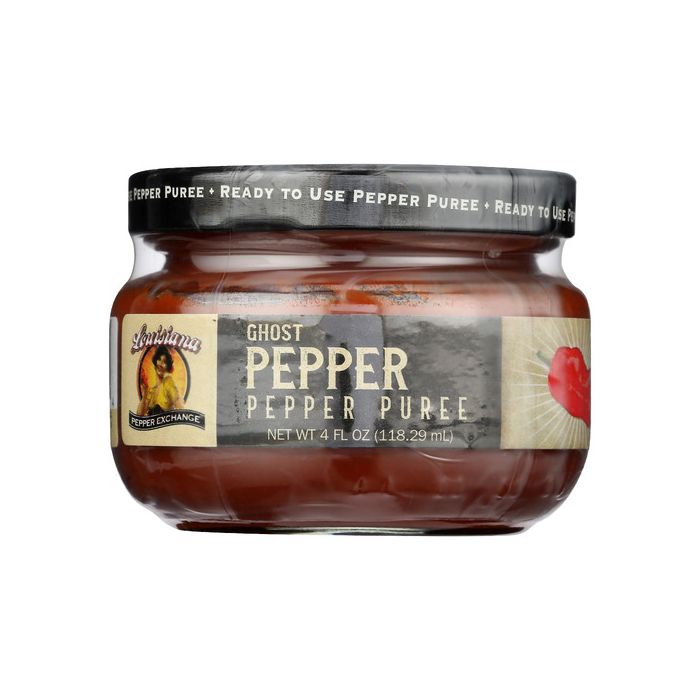 LOUISIANA PEPPER EXCHANGE: Puree Ghost Pepper, 4 OZ