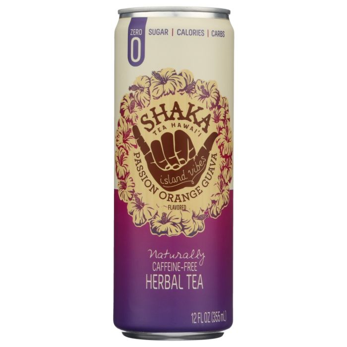 SHAKA TEA: Tea Hbl Psn Orng Gva Rtd, 12 fo