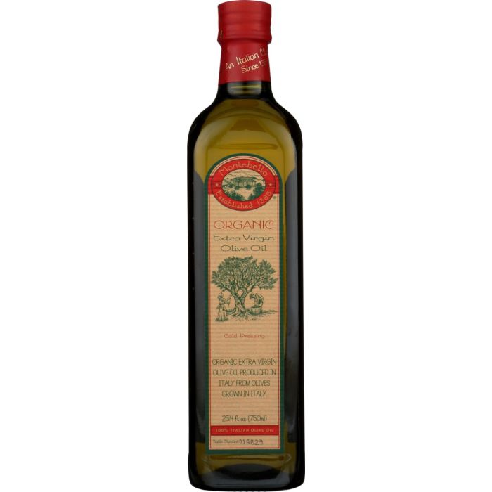 MONTEBELLO: Organic Extra Virgin Olive Oil, 25.4 fo