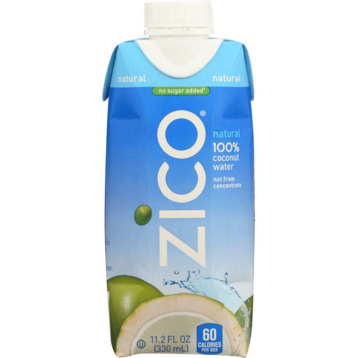 ZICO: Coconut Water 100% Natural, 11 fo