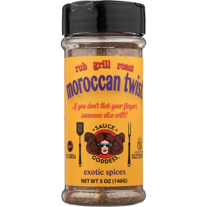 SAUCE GODDESS: Spice Moroccan Twist Shake, 5 oz