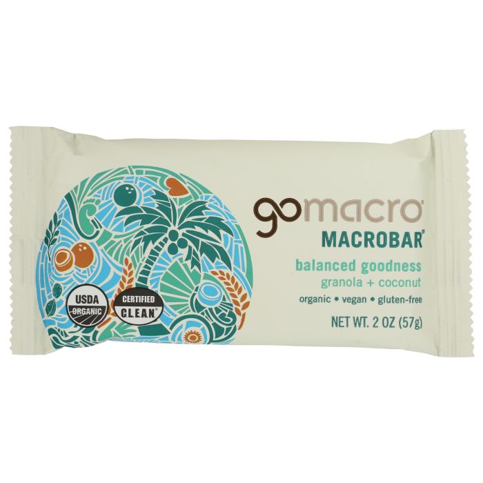 GOMACRO: Granola & Coconut Bar, 2 oz