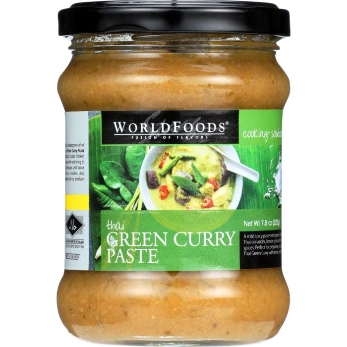 WORLD FOODS: Paste Thai Green Curry, 7.8 oz